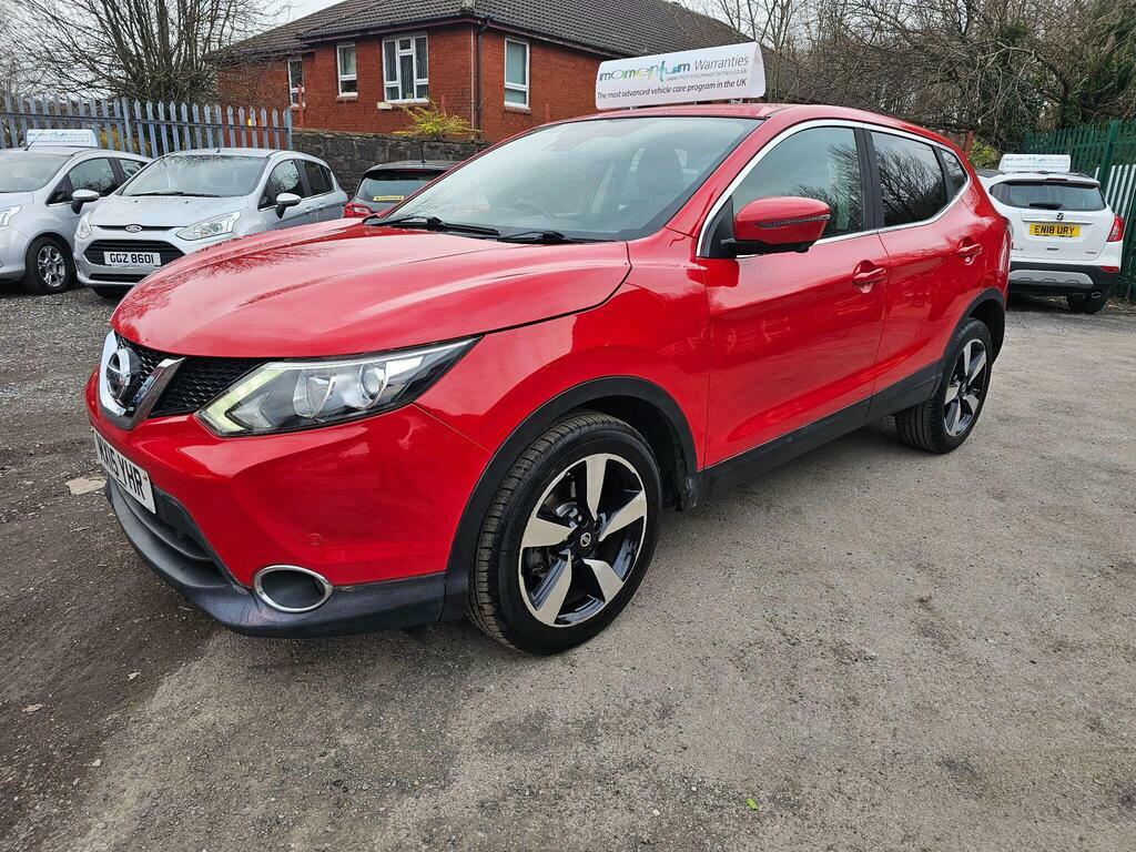 Nissan Qashqai 1.2 Dig-t N-tec Xtron 2Wd Euro 5 S S MX15YHR Red #2