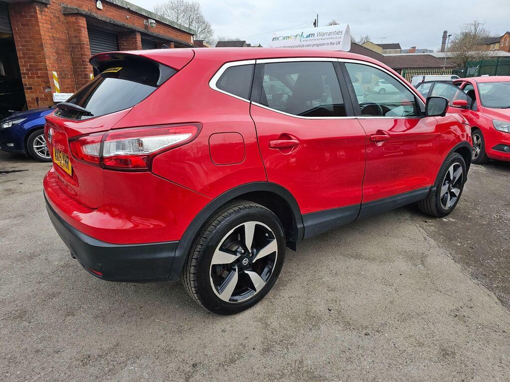 Nissan Qashqai 1.2 Dig-t N-tec Xtron 2Wd Euro 5 S S MX15YHR Red #4
