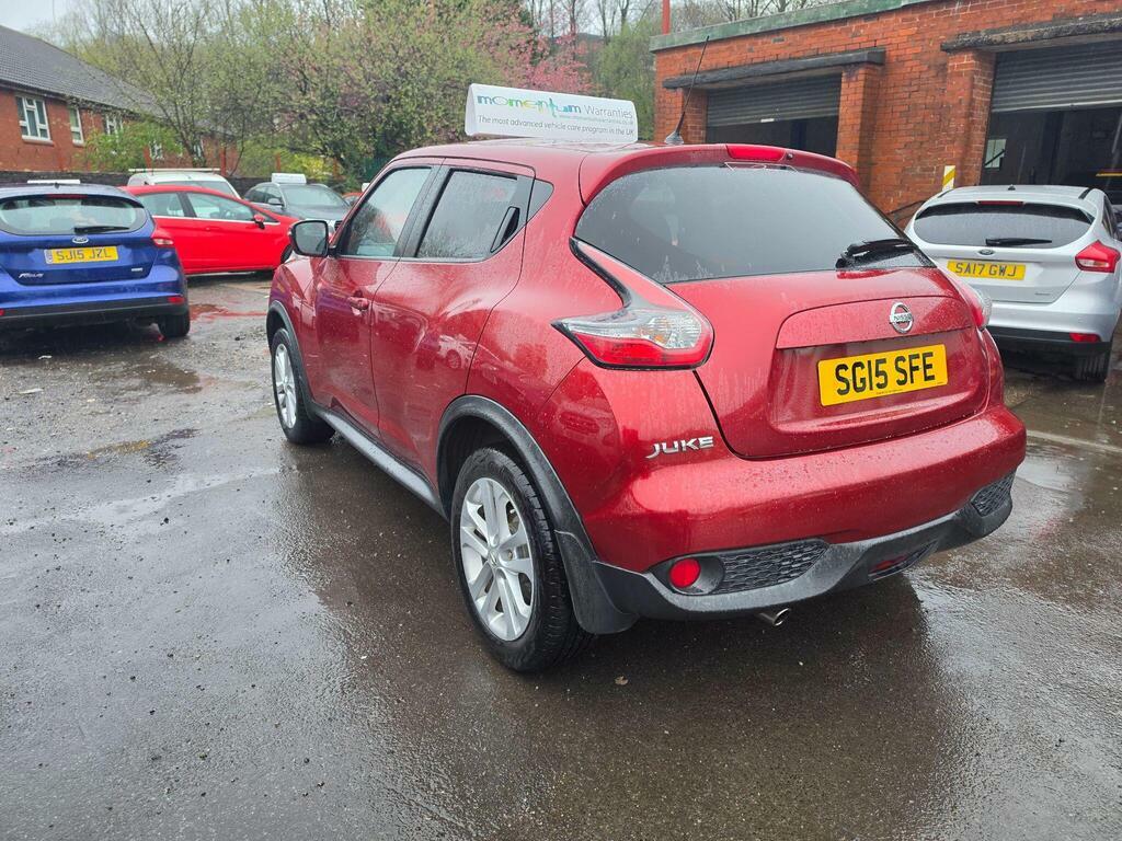 Nissan Juke 1.6 Acenta Premium Xtron Euro 5 Red #3