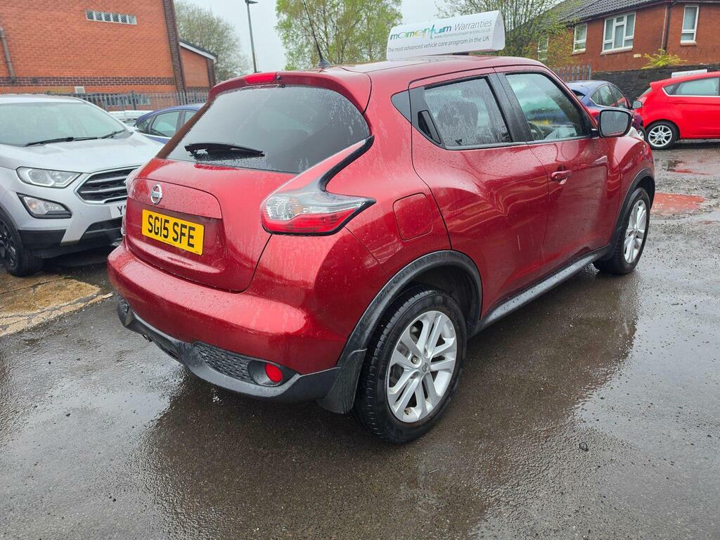Nissan Juke 1.6 Acenta Premium Xtron Euro 5 Red #4