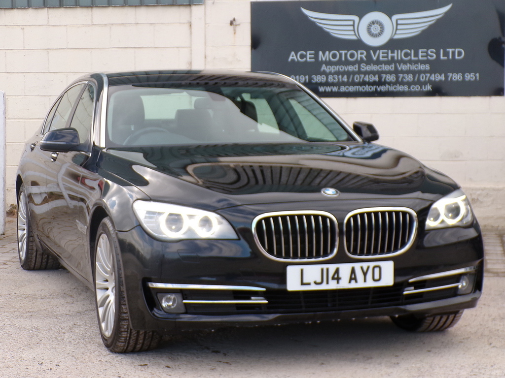 BMW 7 Series 730Ld Se Blue #2