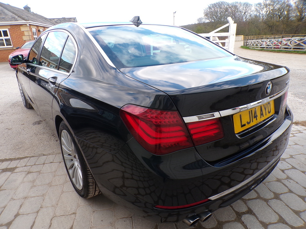 BMW 7 Series 730Ld Se Blue #6