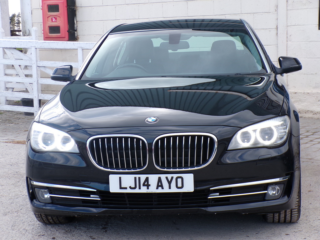 BMW 7 Series 730Ld Se Blue #3
