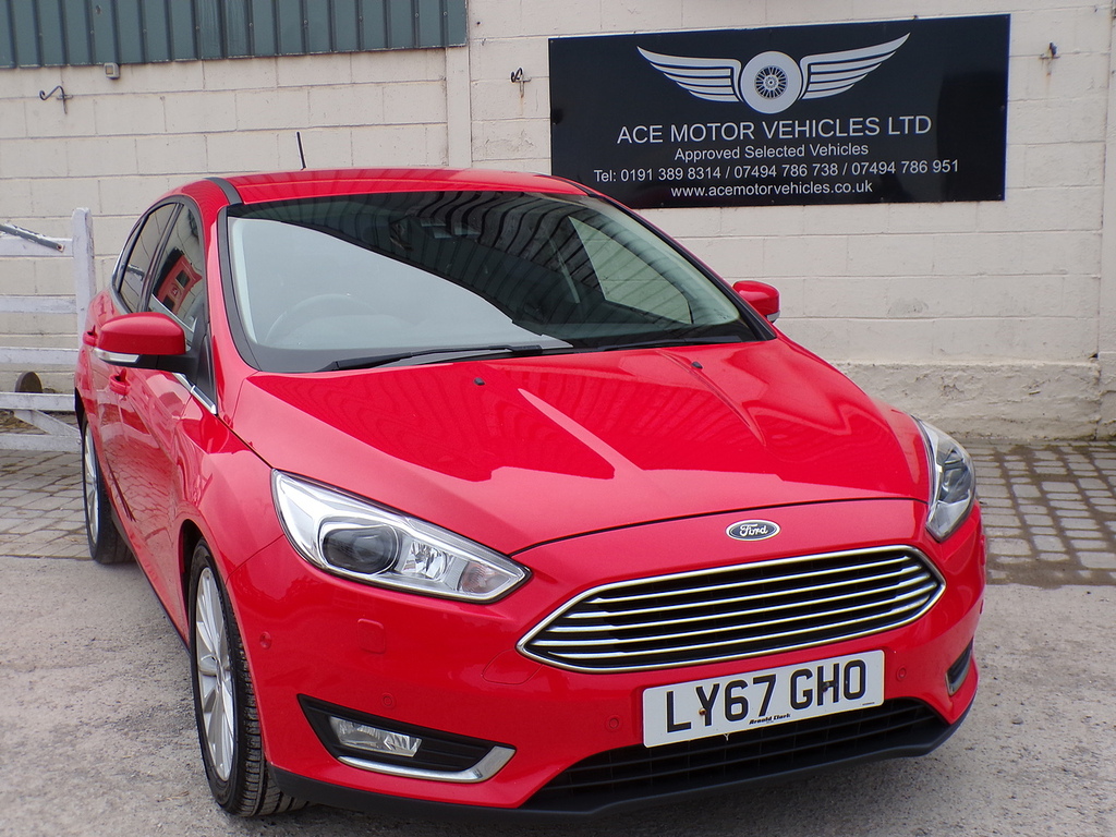 Ford Focus Tdci Titanium X LY67GHO Red #2