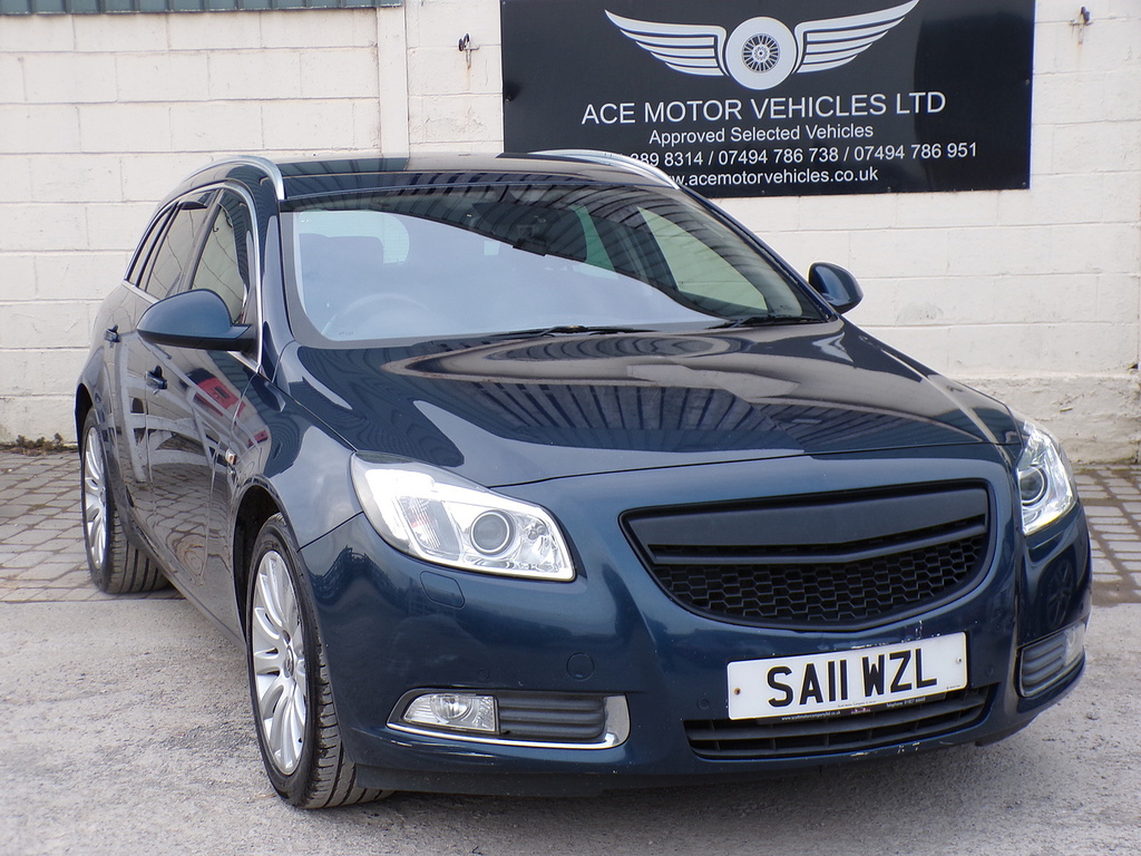 Vauxhall Insignia Cdti Elite Nav SA11WZL Blue #2