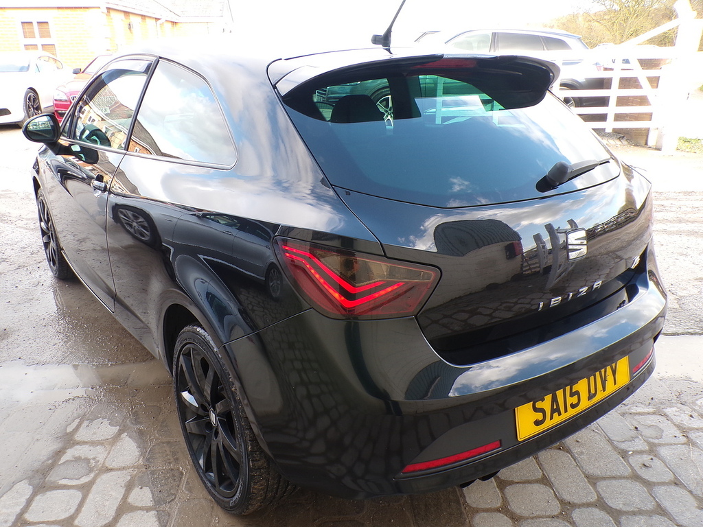 Seat Ibiza Tsi Fr Black SA15DVY Black #5