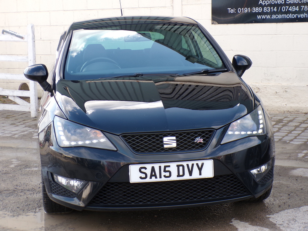Seat Ibiza Tsi Fr Black SA15DVY Black #2