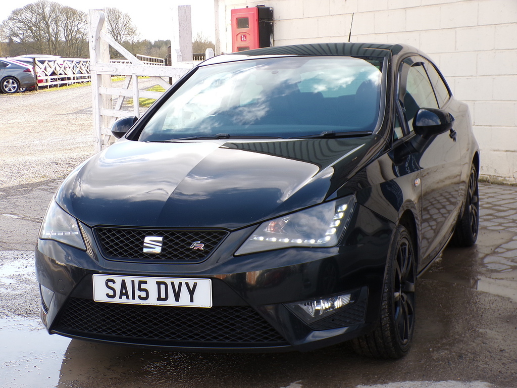 Seat Ibiza Tsi Fr Black SA15DVY Black #3