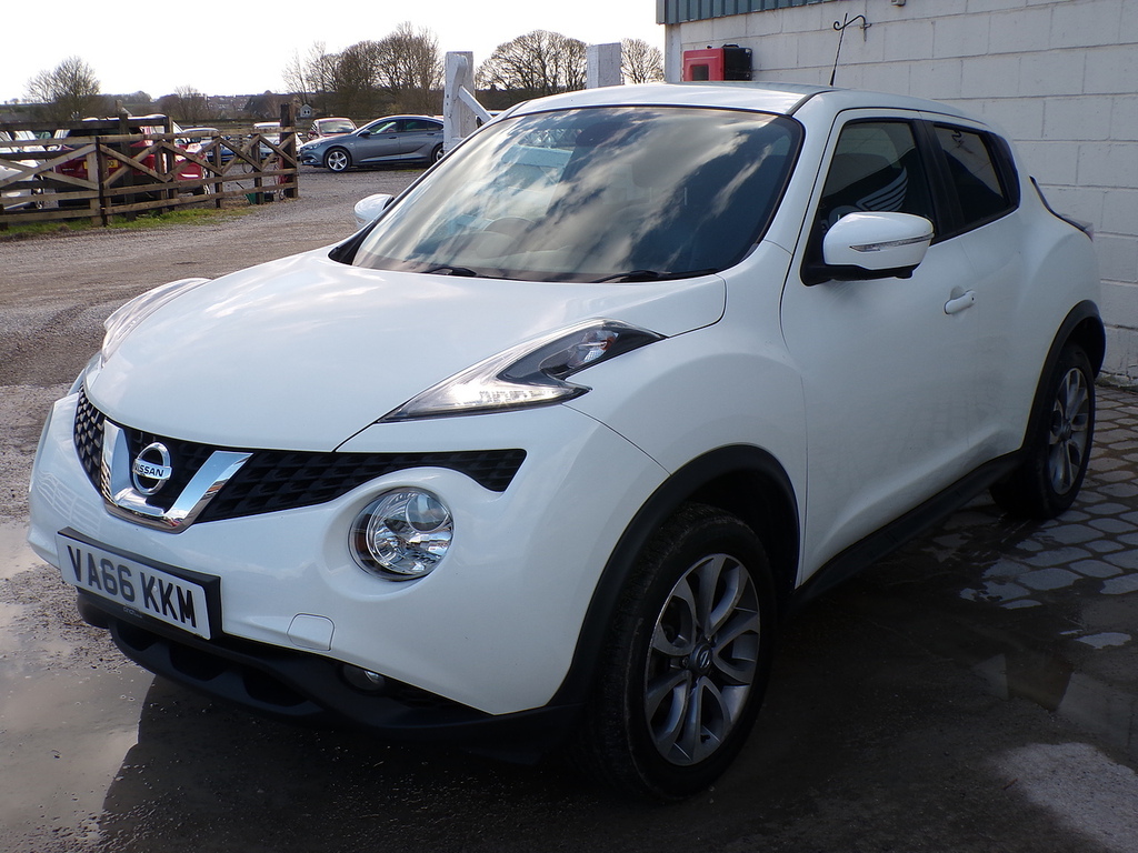 Nissan Juke Dci Tekna VA66KKM White #4