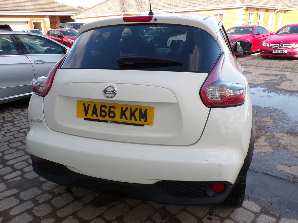 Nissan Juke Dci Tekna VA66KKM White #6