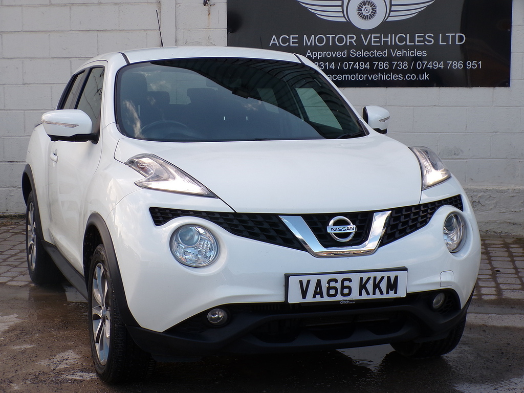 Nissan Juke Dci Tekna VA66KKM White #2