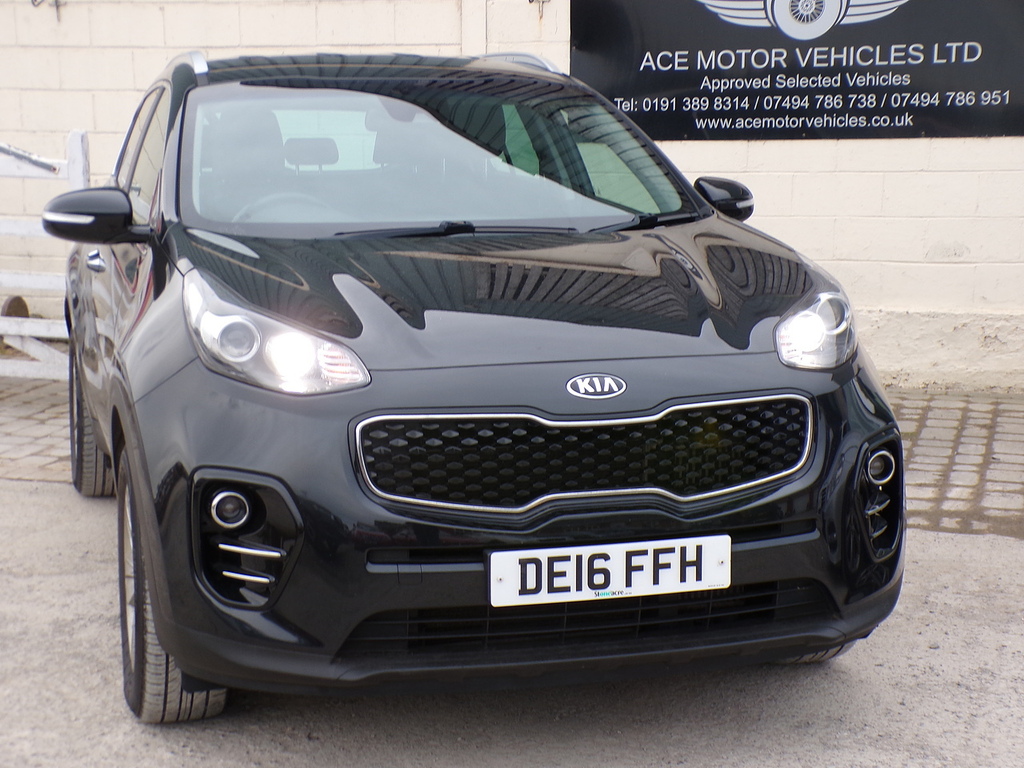 Kia Sportage Crdi 2 DE16FFH Black #2