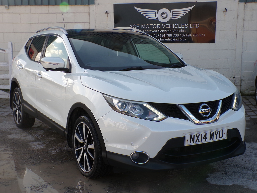 Nissan Qashqai Dci Tekna White