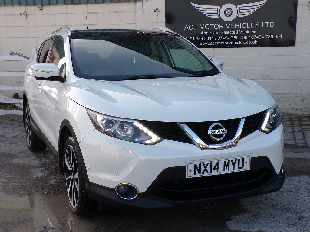 Nissan Qashqai Dci Tekna NX14MYU White #2