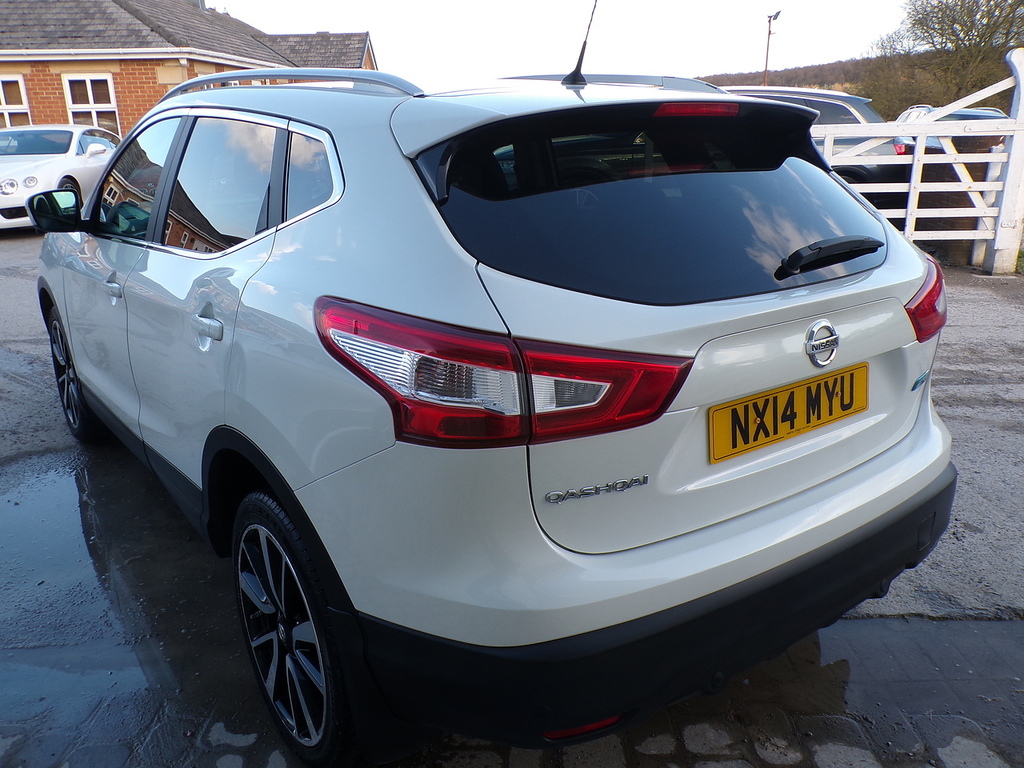 Nissan Qashqai Dci Tekna NX14MYU White #6