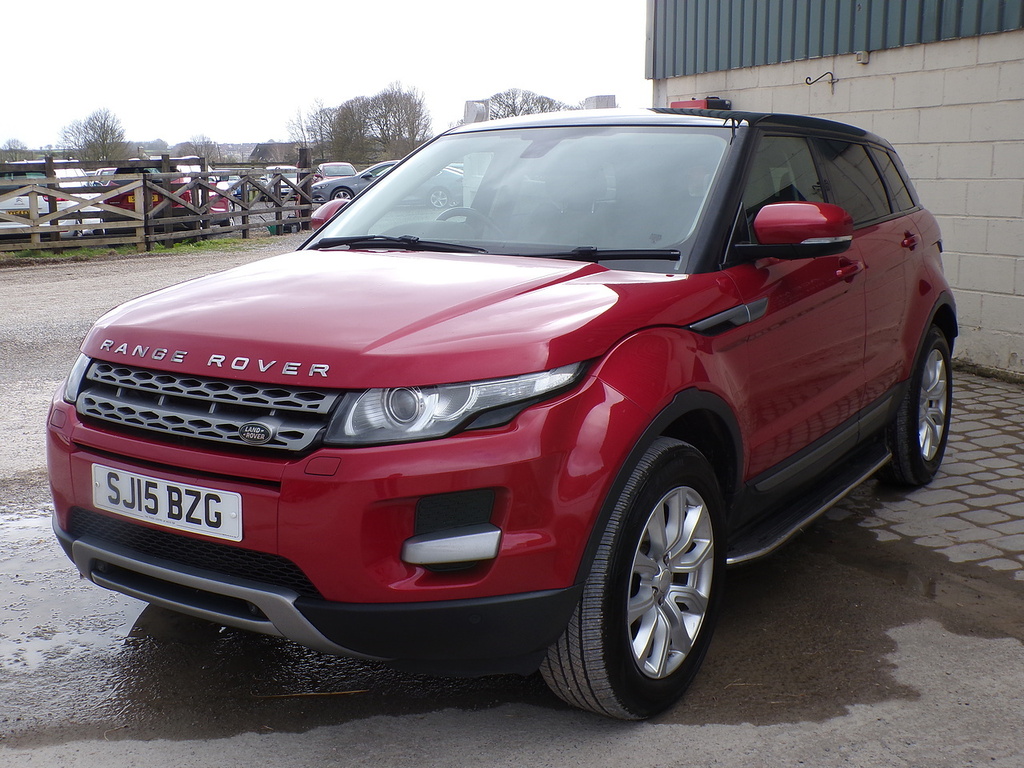 Land Rover Range Rover Evoque Sd4 Pure Tech SJ15BZG Red #4