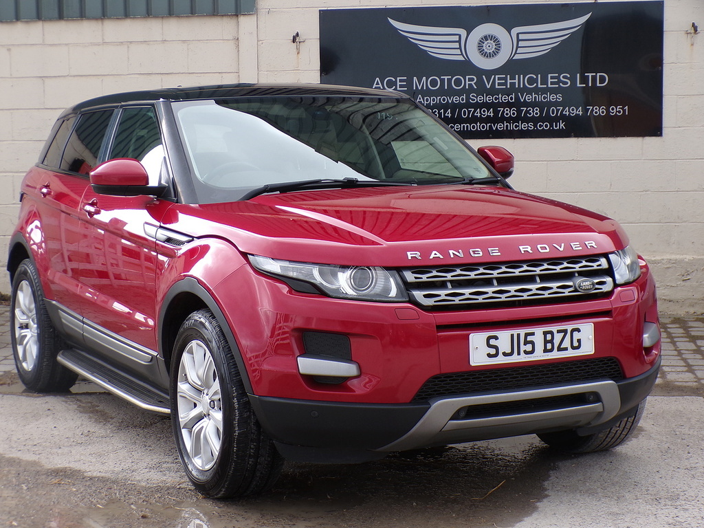 Land Rover Range Rover Evoque Sd4 Pure Tech Red