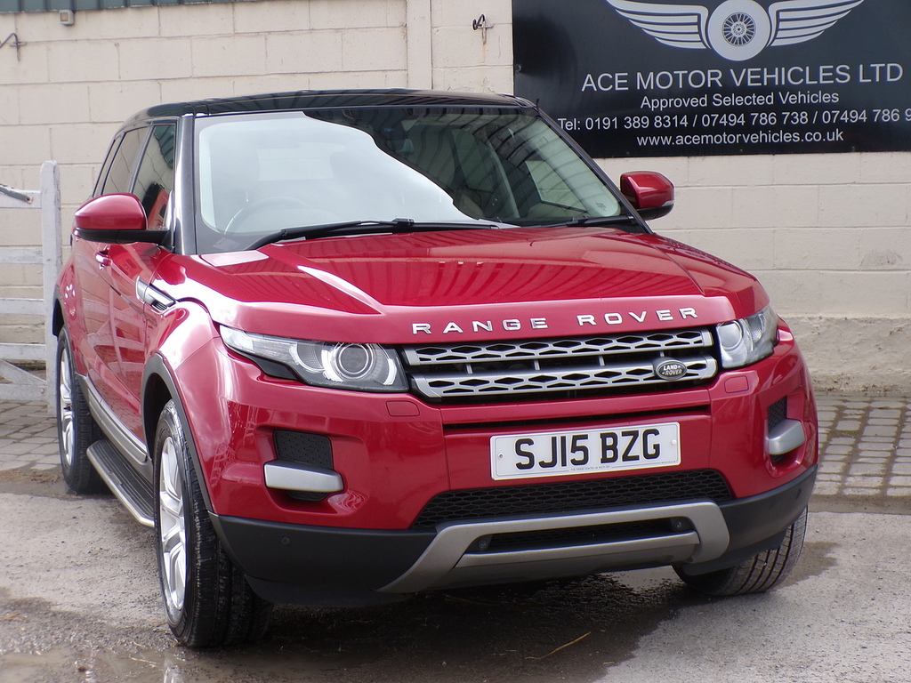 Land Rover Range Rover Evoque Sd4 Pure Tech SJ15BZG Red #2