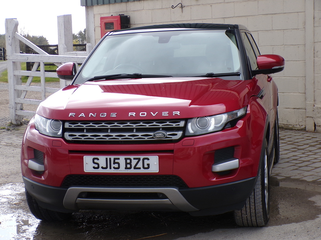 Land Rover Range Rover Evoque Sd4 Pure Tech SJ15BZG Red #3