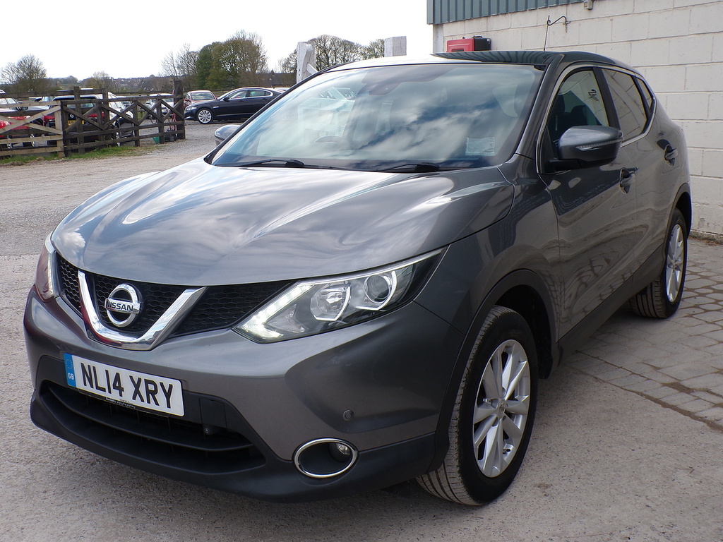 Nissan Qashqai Dci Acenta Premium NL14XRY Grey #4