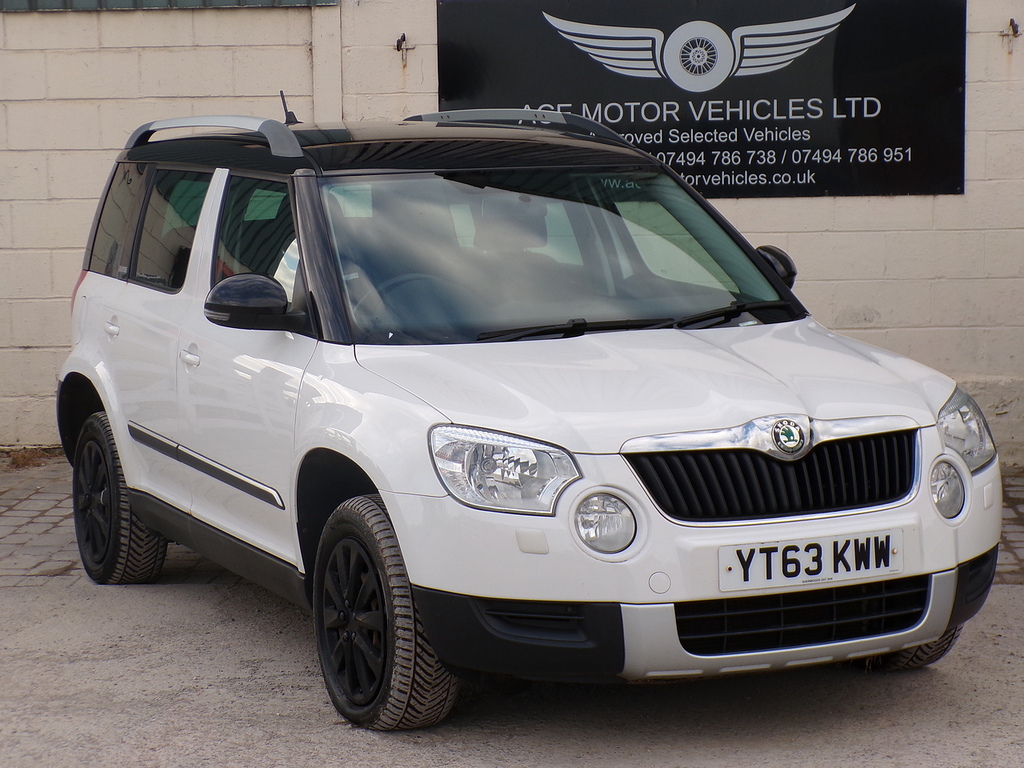 Skoda Yeti Tdi Adventure White