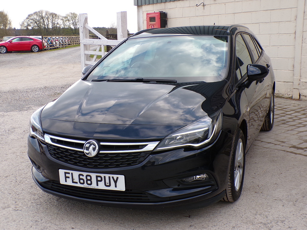 Vauxhall Astra Cdti Ecotec Blueinjection Design FL68PUY Blue #3