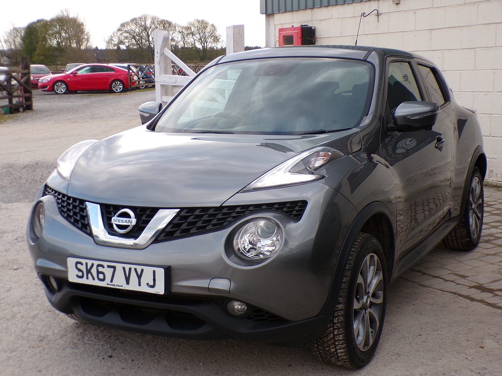 Nissan Juke Dci Tekna SK67VYJ Grey #4
