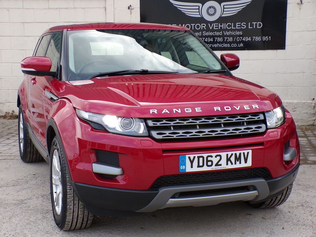 Land Rover Range Rover Evoque Sd4 Pure YD62KMV Red #2