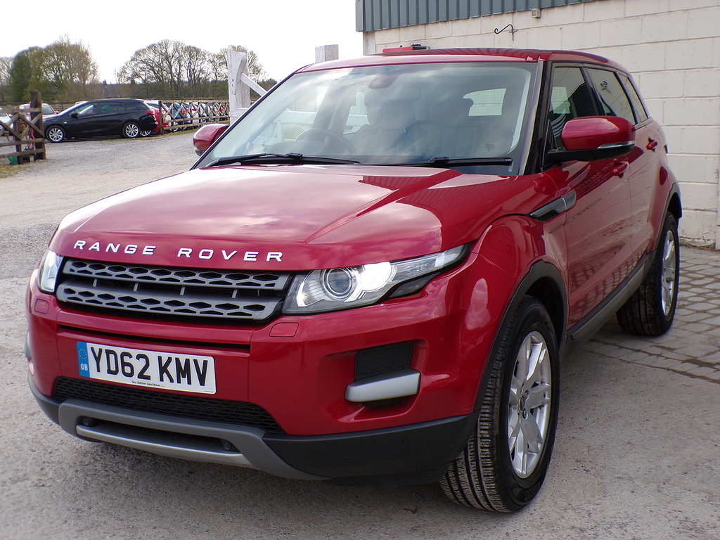 Land Rover Range Rover Evoque Sd4 Pure YD62KMV Red #4