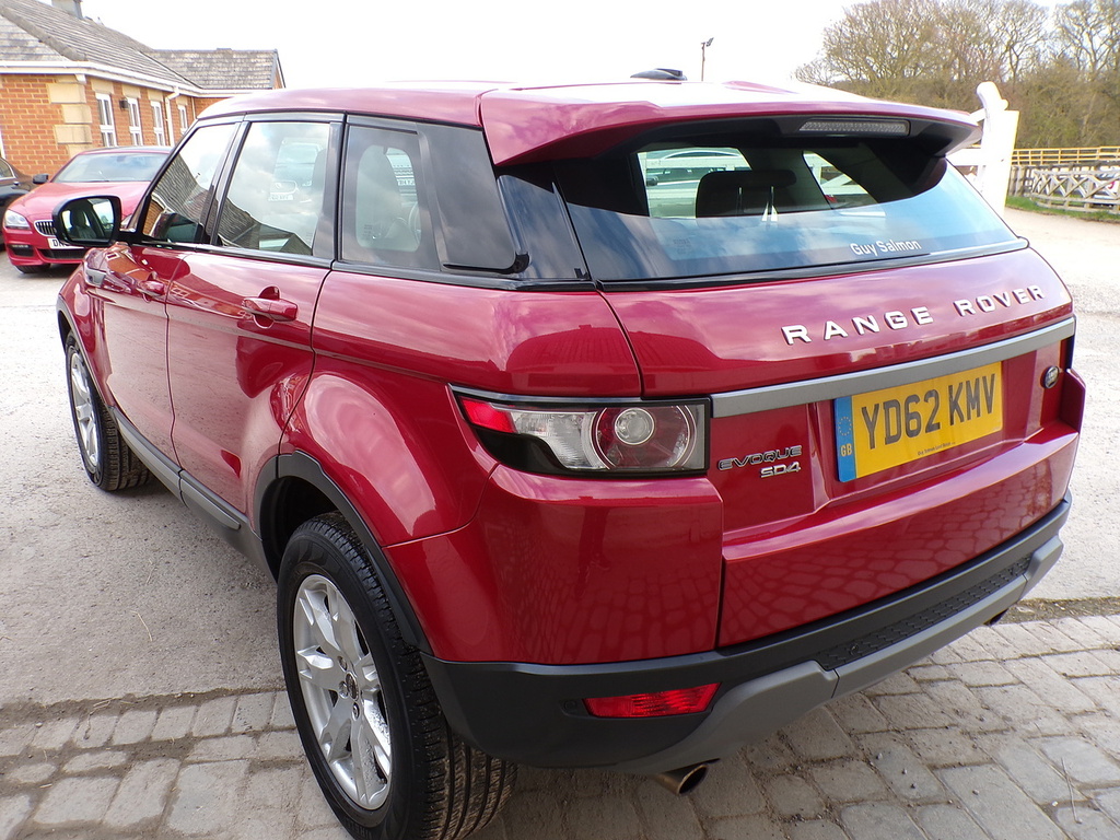 Land Rover Range Rover Evoque Sd4 Pure YD62KMV Red #6