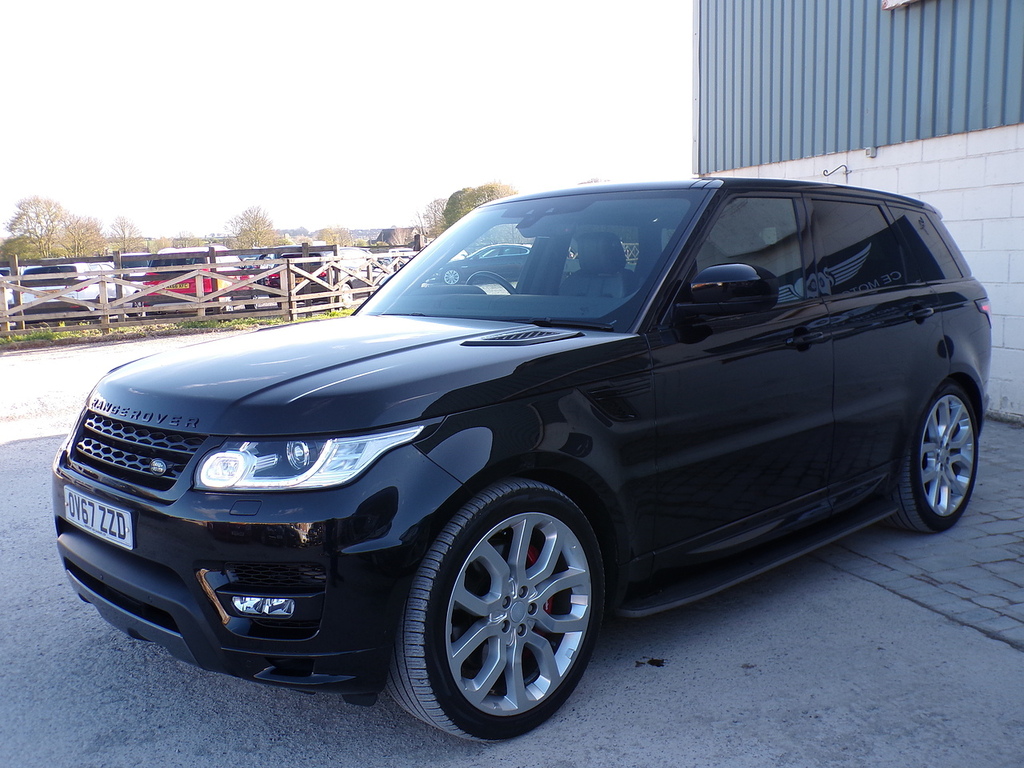 Land Rover Range Rover Sport Sd V6 Dynamic OV67ZZD Black #5