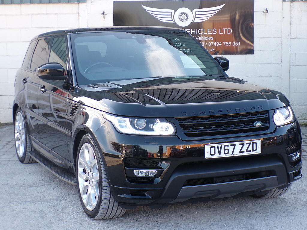 Land Rover Range Rover Sport Sd V6 Dynamic OV67ZZD Black #2