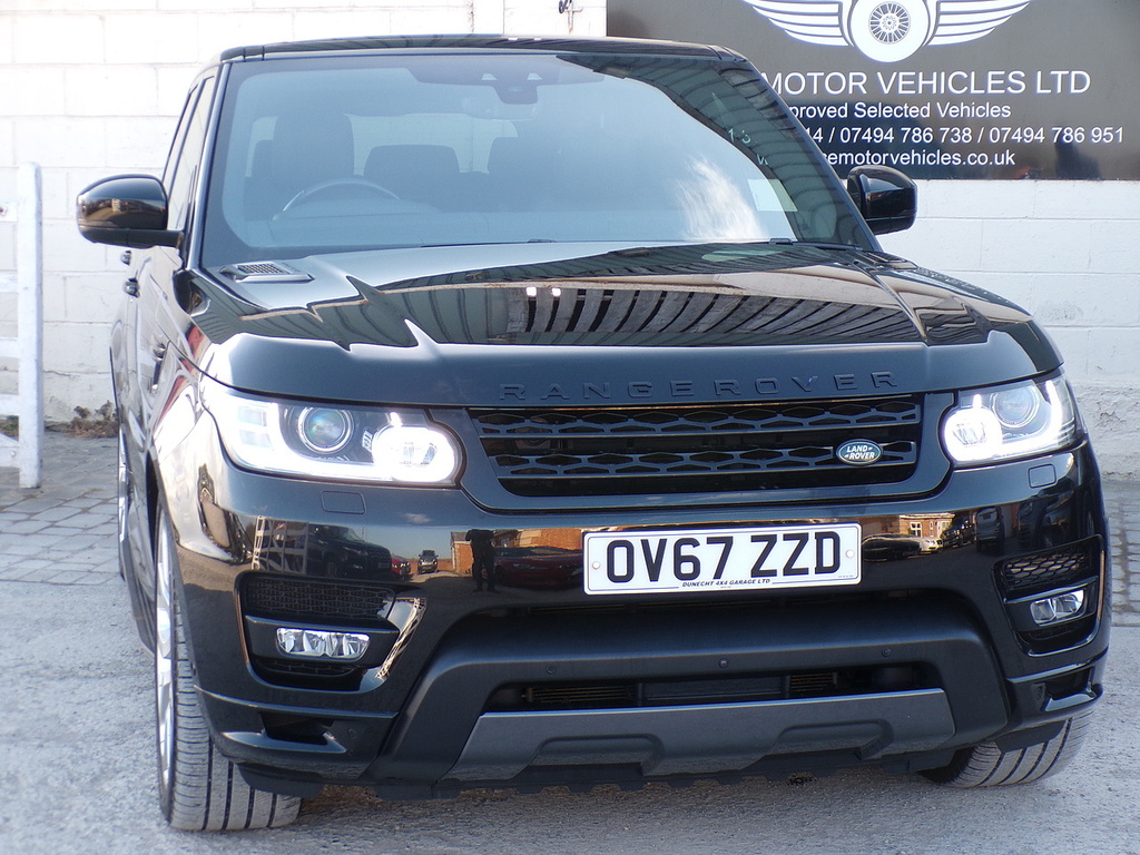 Land Rover Range Rover Sport Sd V6 Dynamic OV67ZZD Black #3
