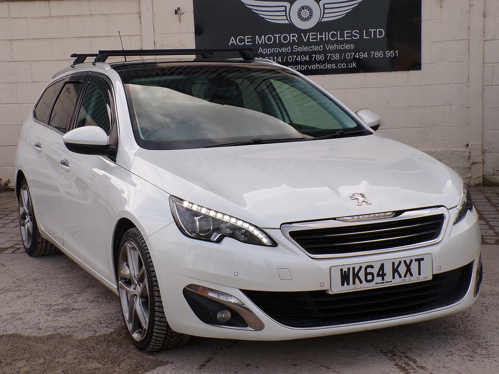 Peugeot 308 SW E-hdi Feline White