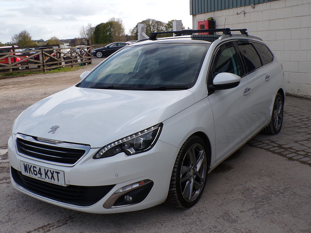 Peugeot 308 SW E-hdi Feline White #3