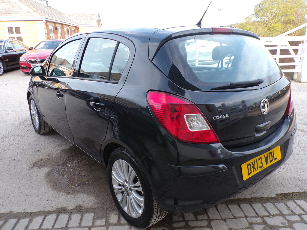 Vauxhall Corsa Se DX13WDL Black #6