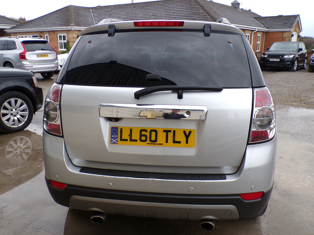 Chevrolet Captiva Vcdi Ltz Silver #6
