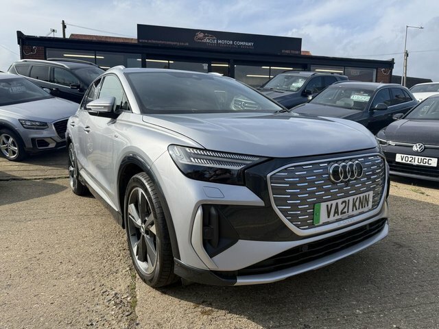 Audi Q4 E Tron 40 Launch Edition Silver