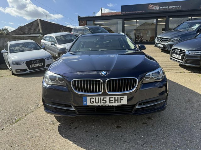 BMW 5 Series 2.0 520D Se Touring Blue #2