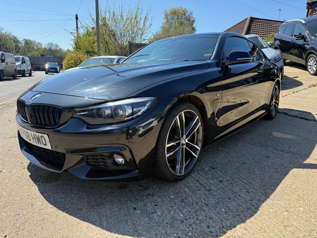 BMW 4 Series Gran Coupe 2.0 420D M Sport Coupe Black #3