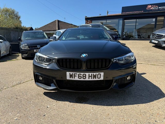 BMW 4 Series Gran Coupe 2.0 420D M Sport Coupe Black #2