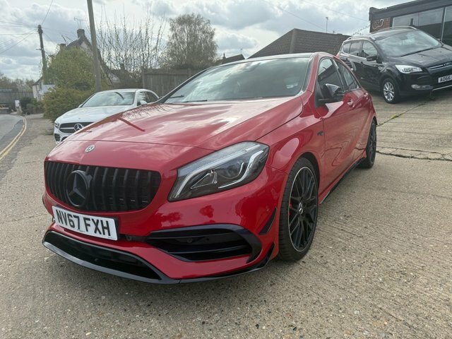 Mercedes-Benz A Class 2.0 A45 Amg Premium Hatchback Spds Dc Red #3
