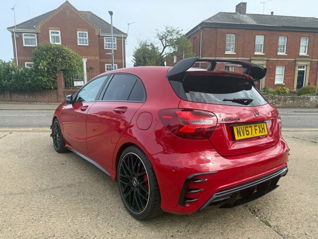 Mercedes-Benz A Class 2.0 A45 Amg Premium Hatchback Spds Dc Red #5