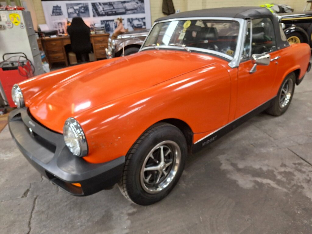 MG Midget Midget Red