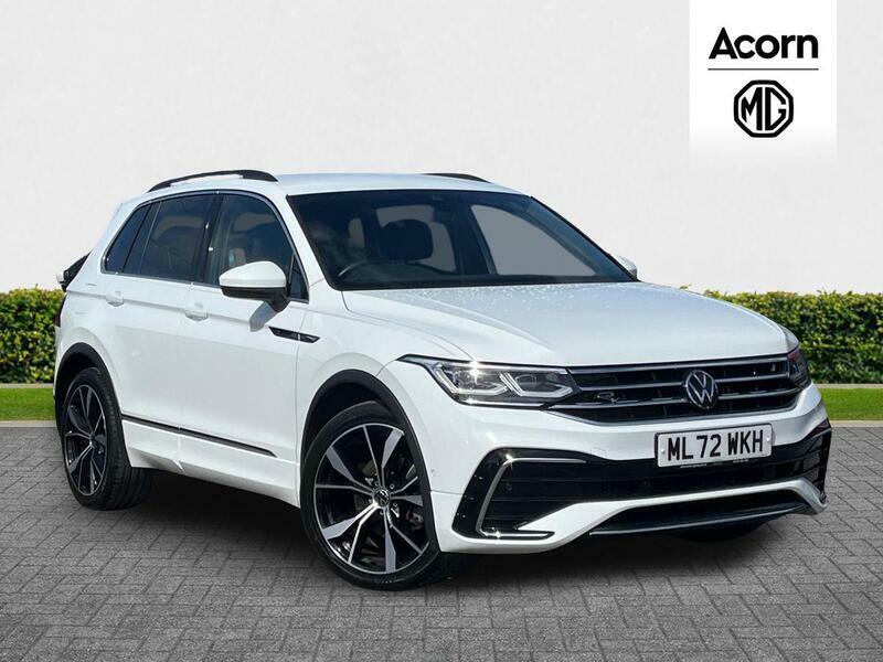 Volkswagen Tiguan 2.0 Tdi R-line Dsg Euro 6 Ss White