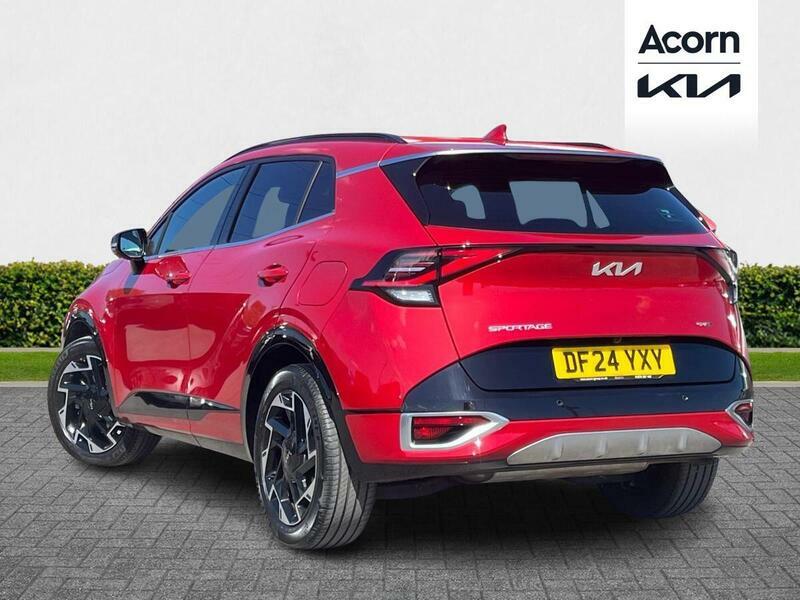 Kia Sportage 1.6 T-gdi Mhev Gt-line Euro 6 Ss DF24YXY Red #2