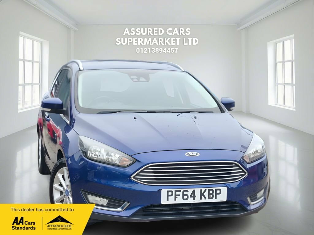 Ford Focus 1.6L Titanium PF64KBP Blue