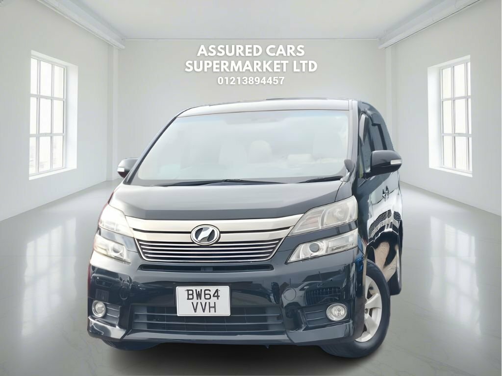 Toyota Vellfire Mpv Black #2