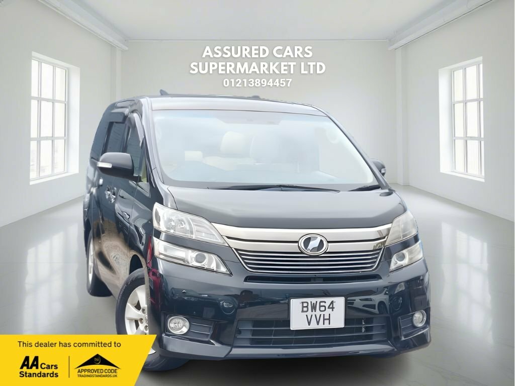 Toyota Vellfire Mpv Black