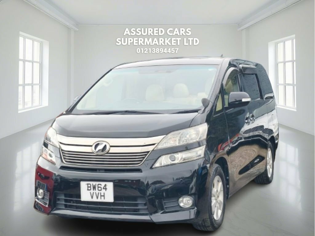 Toyota Vellfire Mpv Black #5